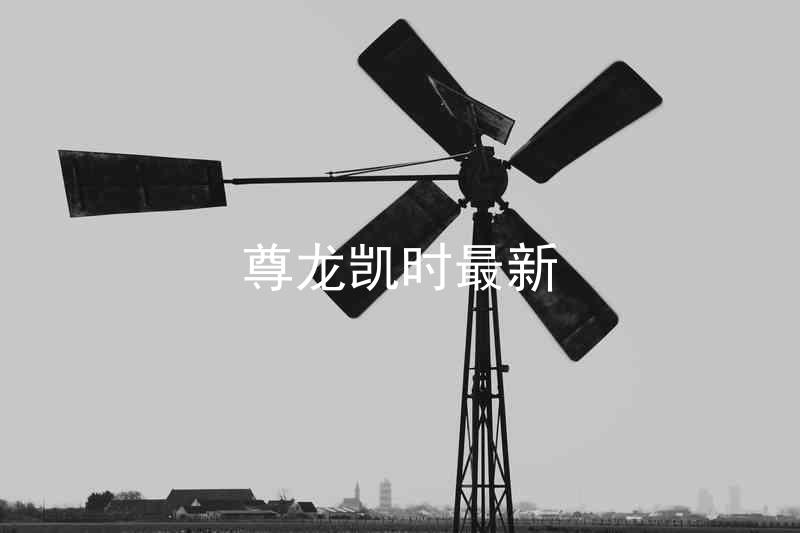 尊龙凯时最新